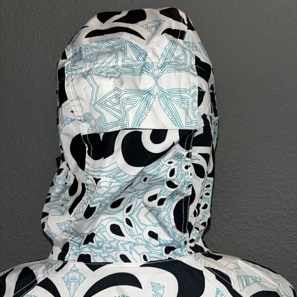 NIKITA Native Alaskan Inspired Design Women's Snowboard Jacket - Anime Shapes -S - Picture 9 of 16